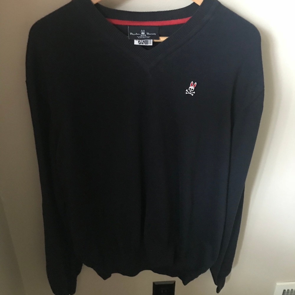 Psycho Bunny V-Neck Sweatshirt